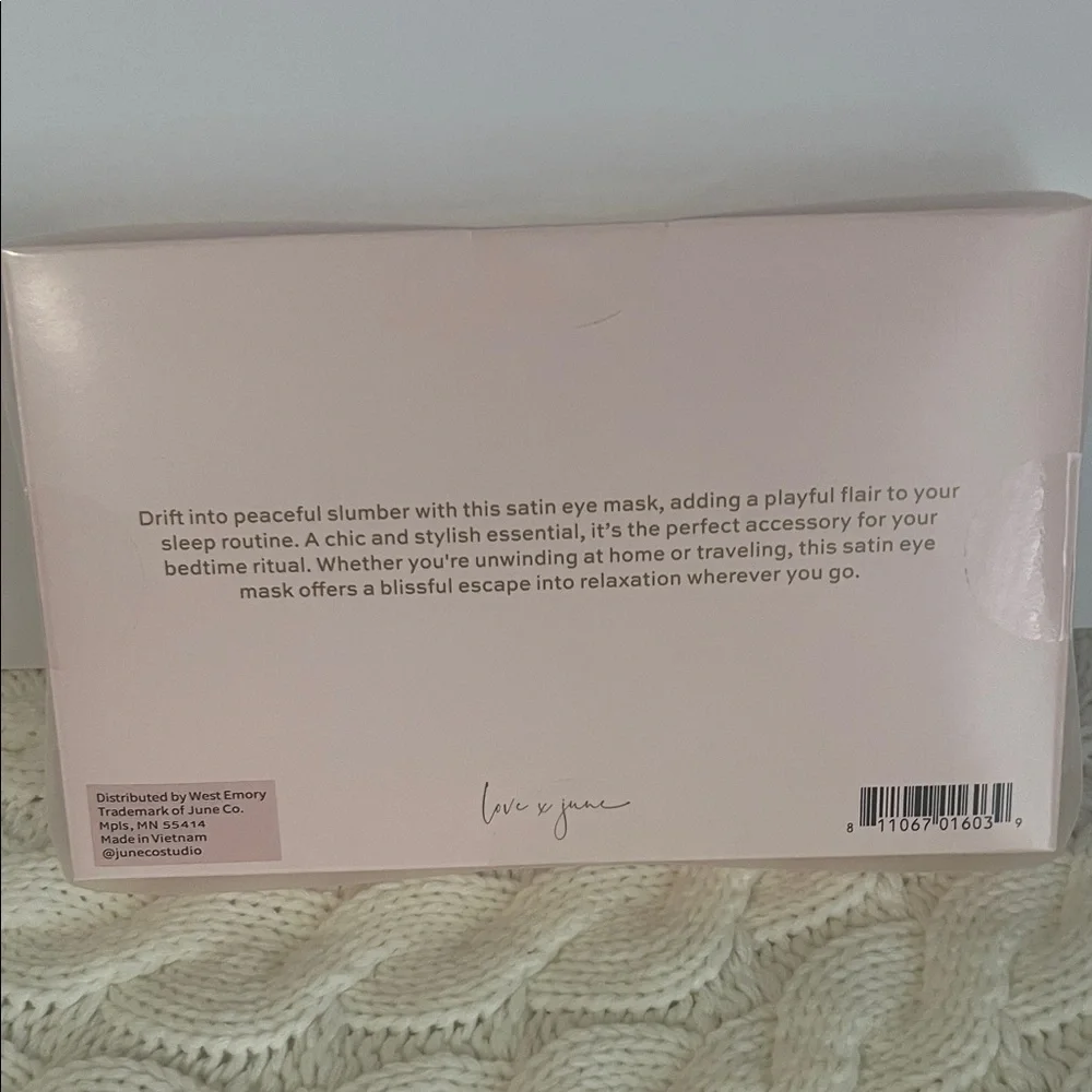 Bliss Pink and Green Striped Face Mask